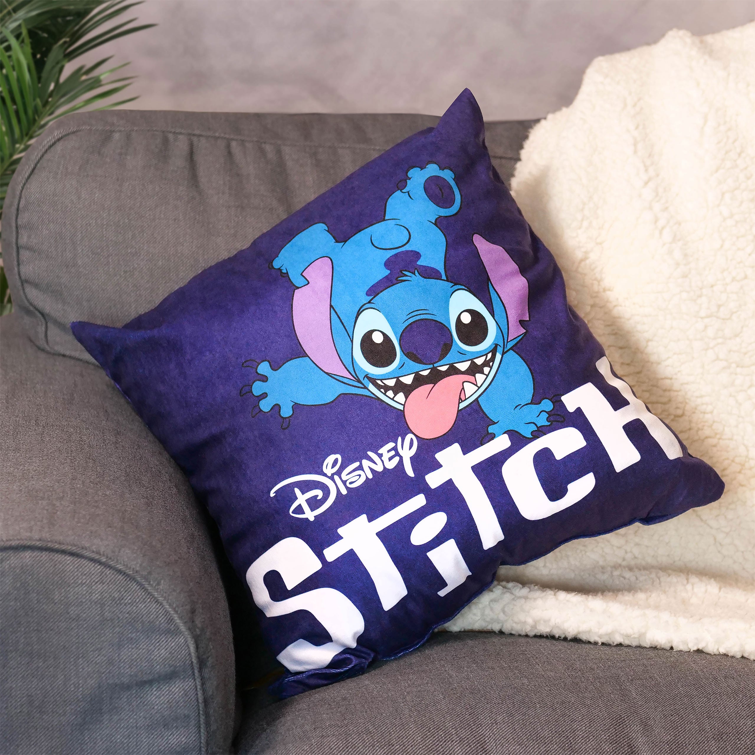 Product image Stitch Ohana Means Family Pillow - Lilo & Stitch
