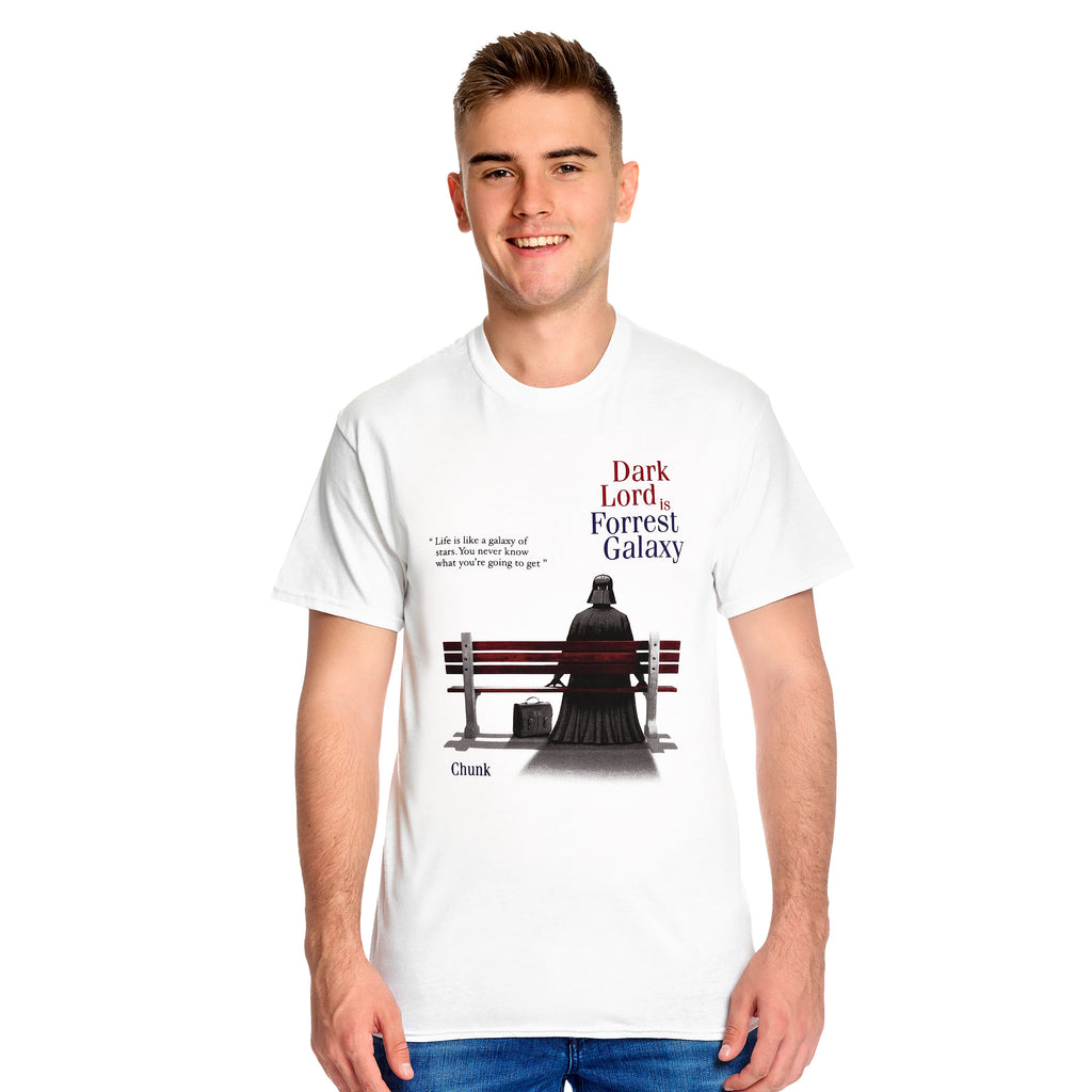 Product image Dark Lord is Forrest Galaxy t shirt for Star Wars fans white