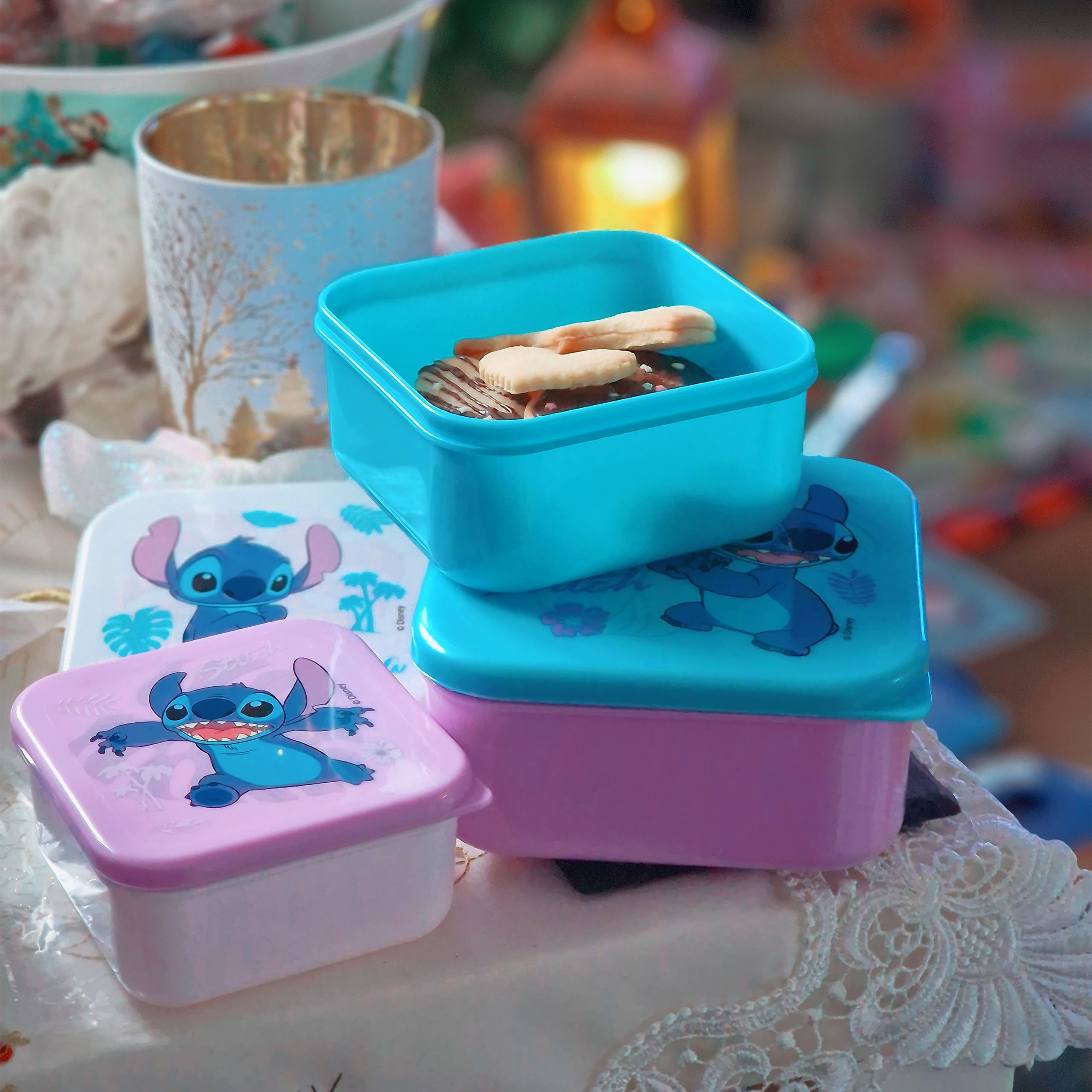 Product image Stitch Lunchbox Set of 3 - Lilo & Stitch