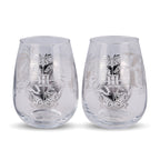 Product image Harry Potter - Hogwarts Crest Glasses 2-piece set
