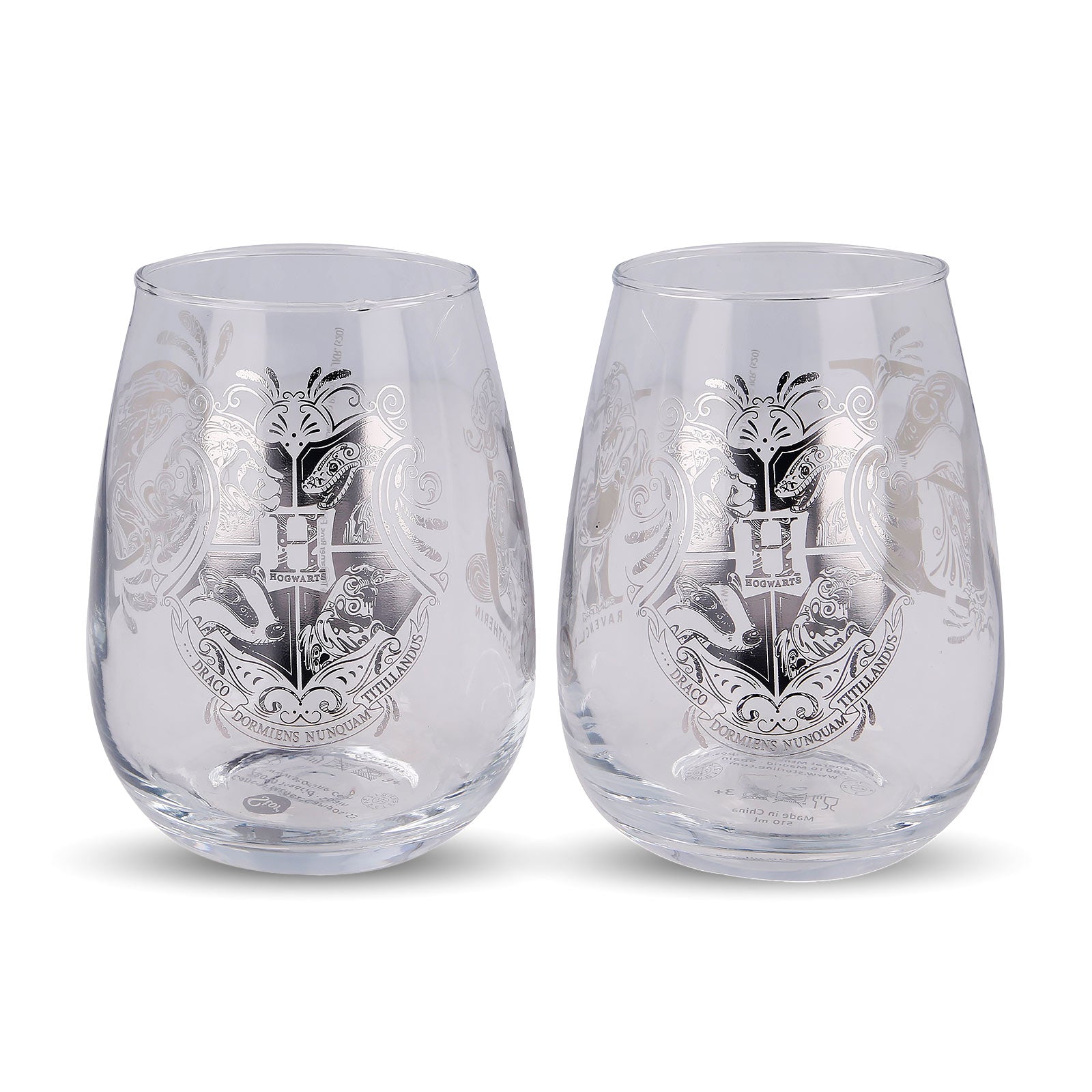 Product image Harry Potter - Hogwarts Crest Glasses 2-piece set