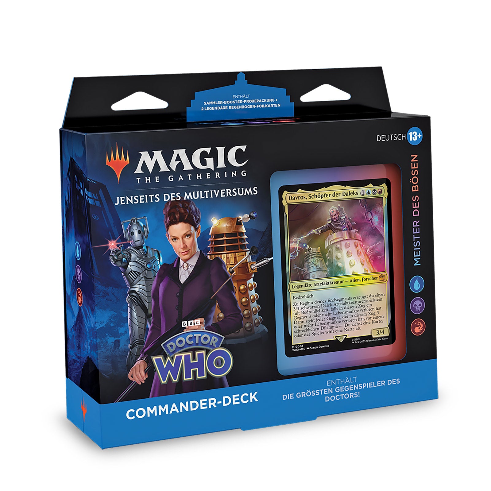 Product image Doctor Who Master of Evil Commander Deck - Magic The Gathering