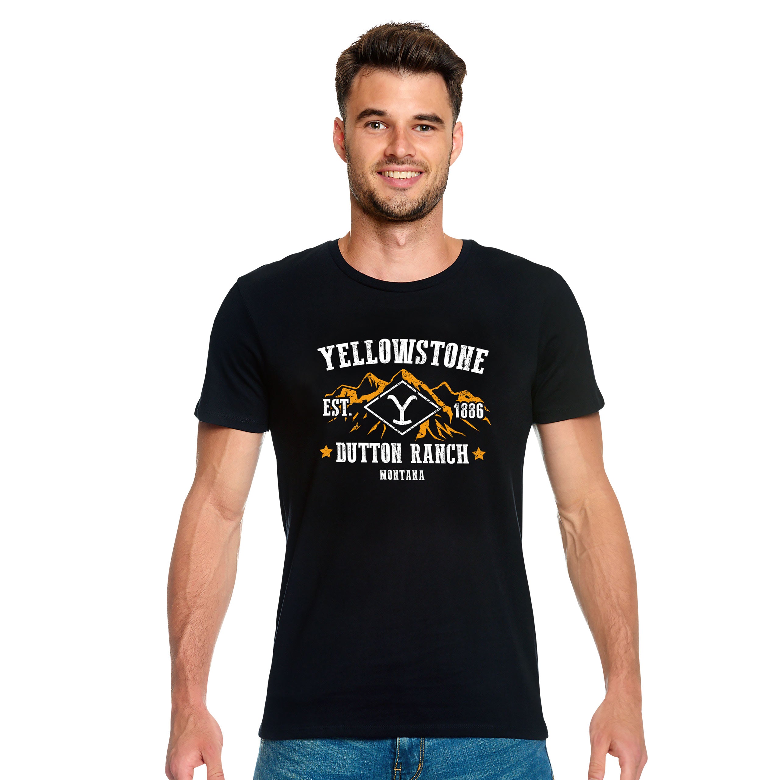 Product image Ranch Logo T-Shirt for Yellowstone Fans Black
