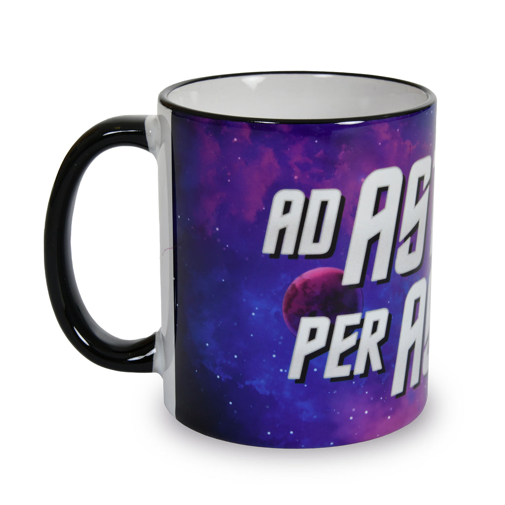 Product image Ad Astra Per Aspera mug for Star Trek fans