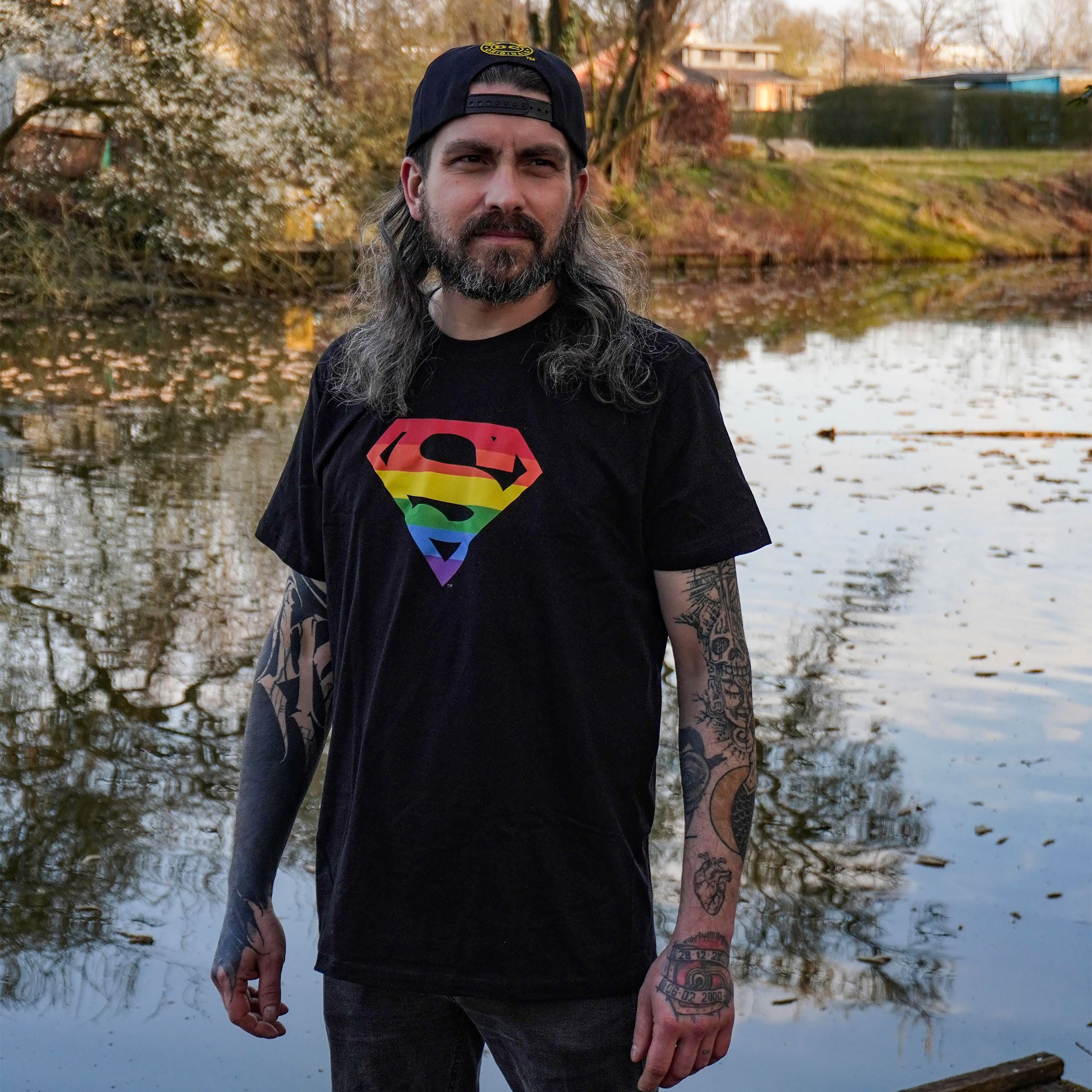 Product image Superman - Pride Logo T-Shirt black