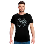 Product image Witcher - Wolf Medallion T-Shirt black