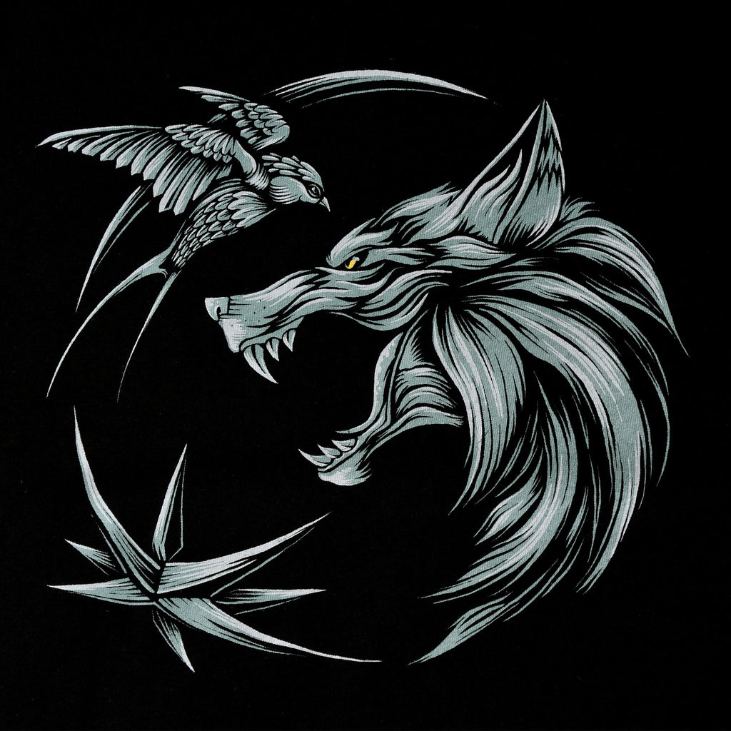 Product image Witcher - Wolf Medallion T-Shirt black