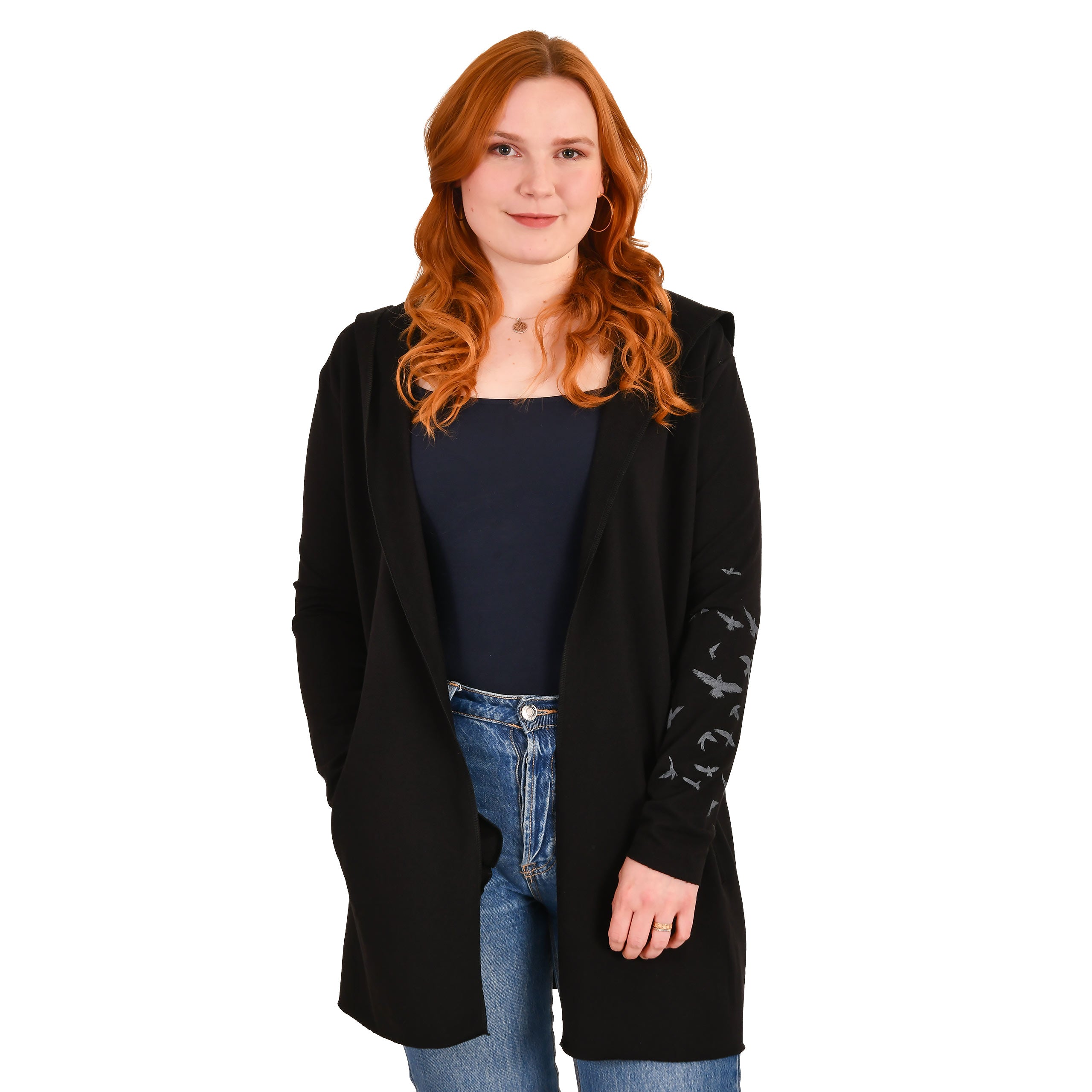 Product image Wednesday - Solitude Suits Me Hooded Cardigan