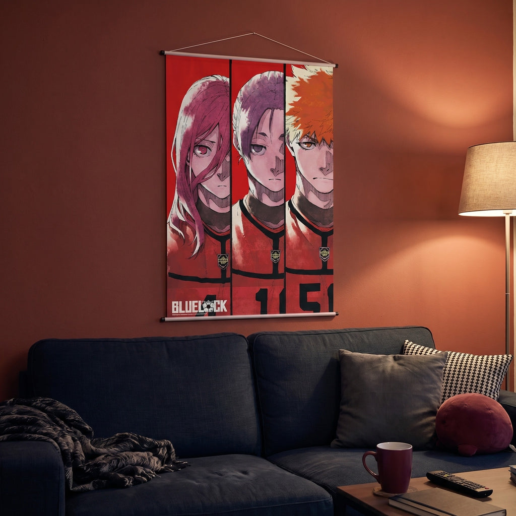 Product image Blue Lock - Team Red Wall Scroll