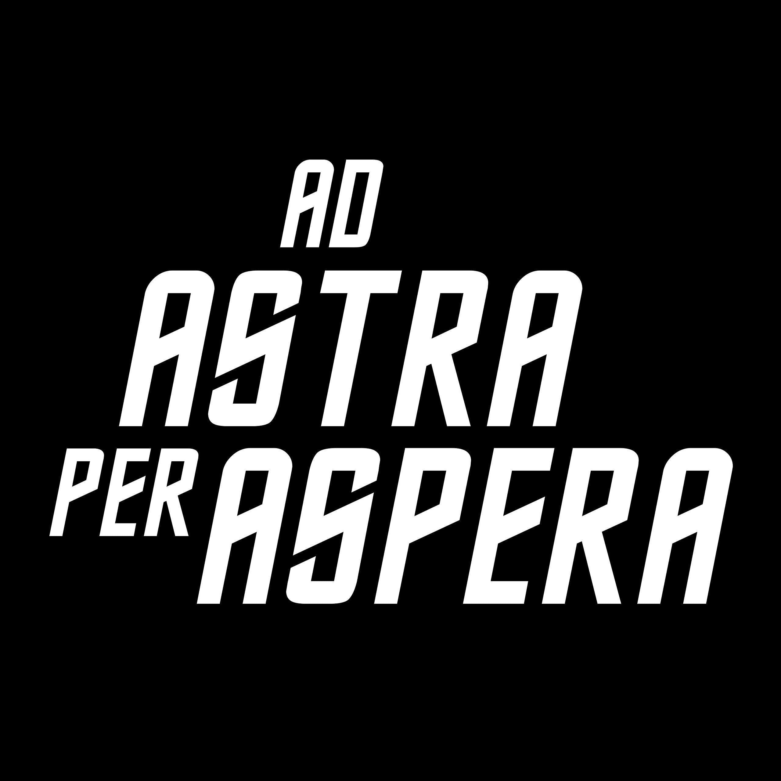Product image Ad Astra Per Aspera T-Shirt for Star Trek Fans Black