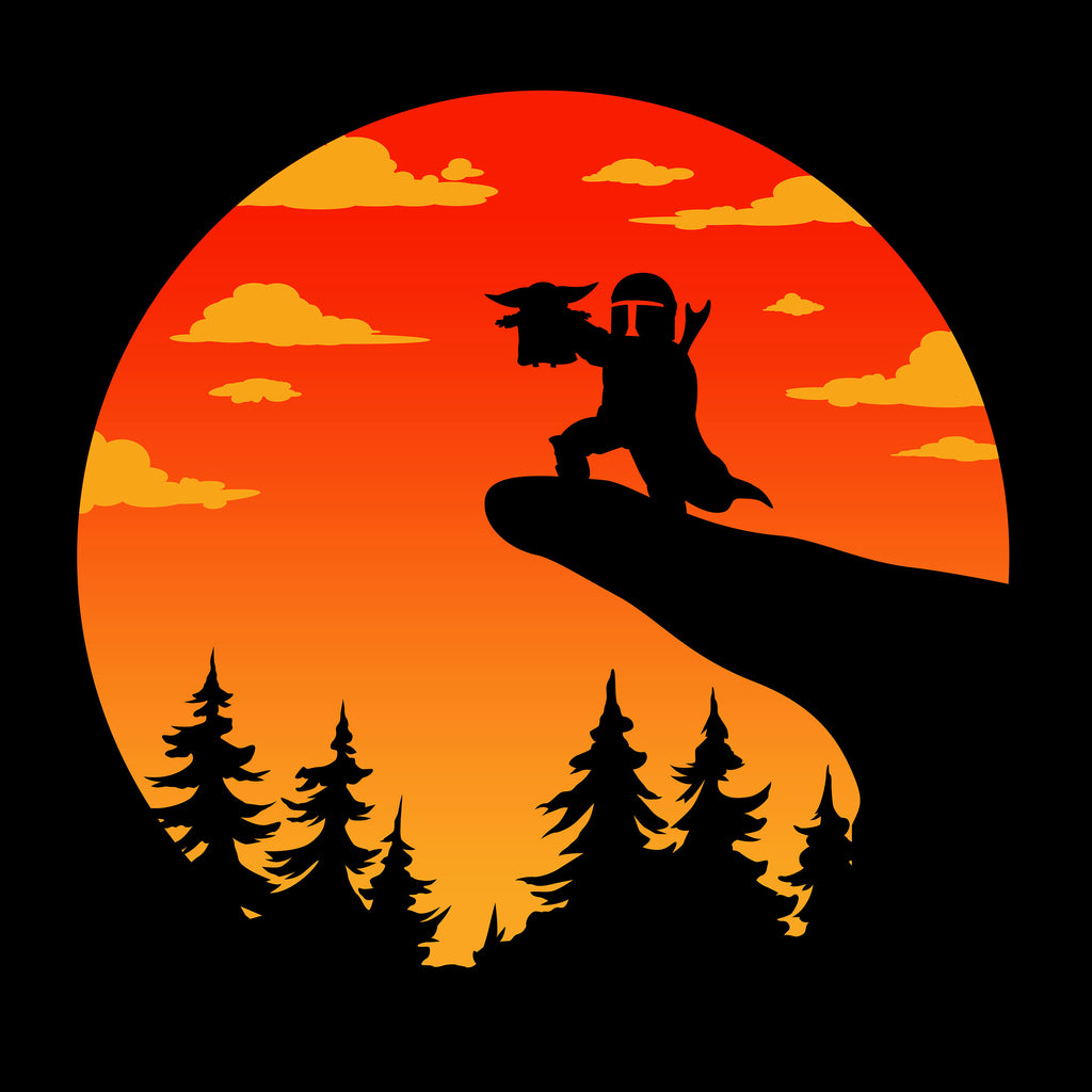 Product image Circle of Life T-Shirt for Mandalorian Fans black