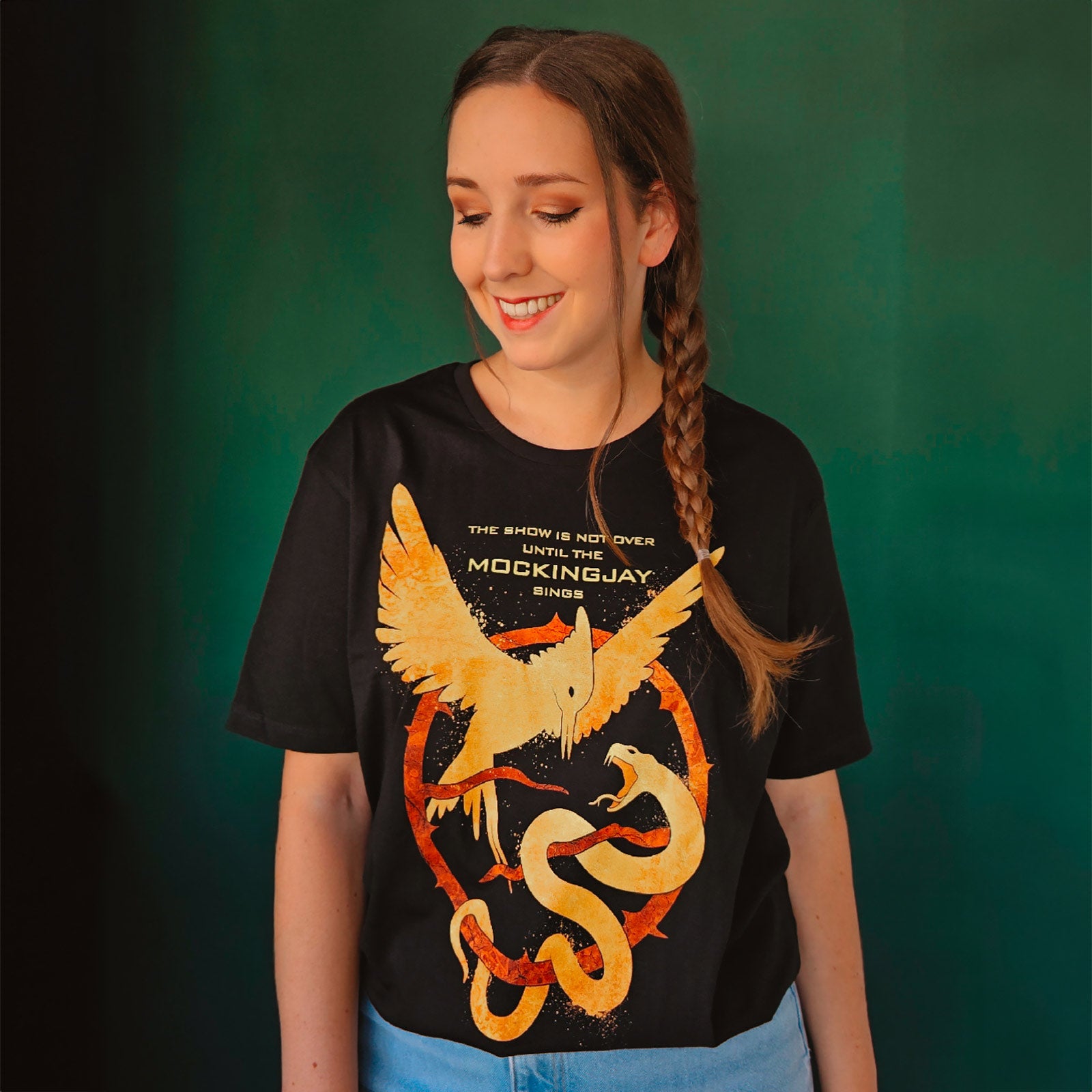 Product image Songbird and Snake T-shirt for Hunger Games Fans black