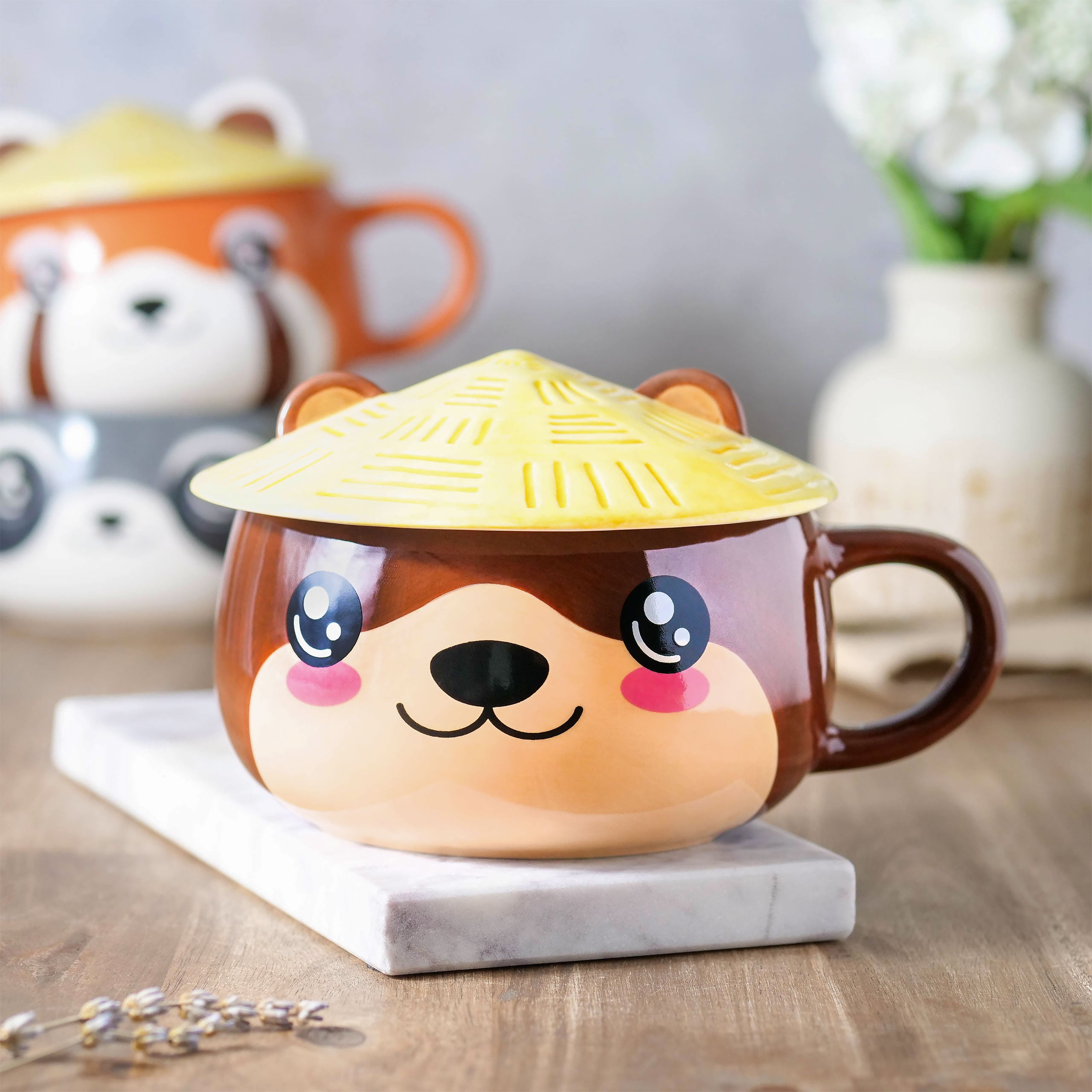 Product image Otter Kawaii Cup with Lid for Anime Fans