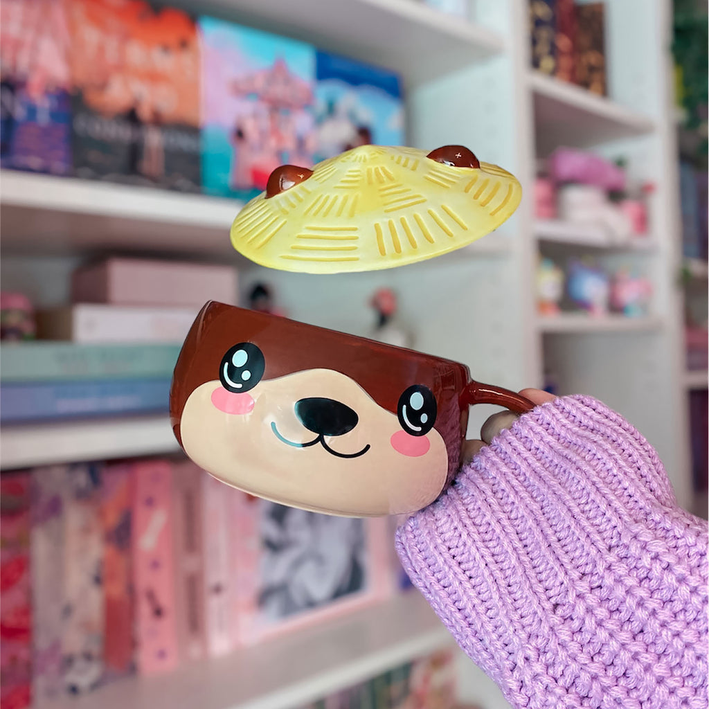 Product image Otter Kawaii Cup with Lid for Anime Fans