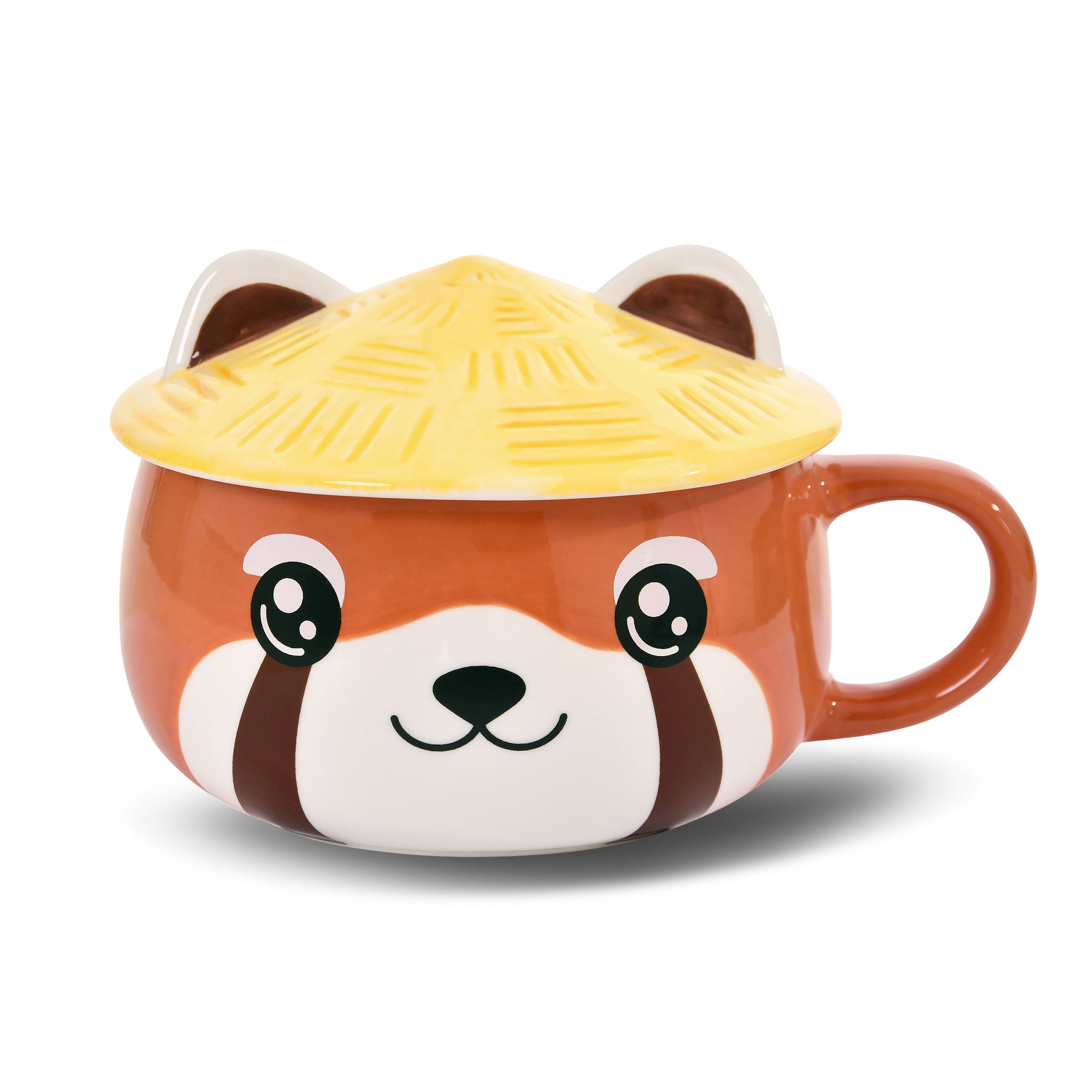Product image Red Panda Kawaii Mug with Lid for Anime Fans