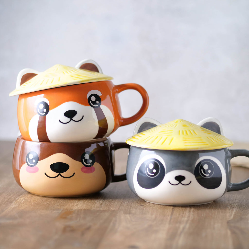 Product image Raccoon Kawaii Cup with Lid for Anime Fans