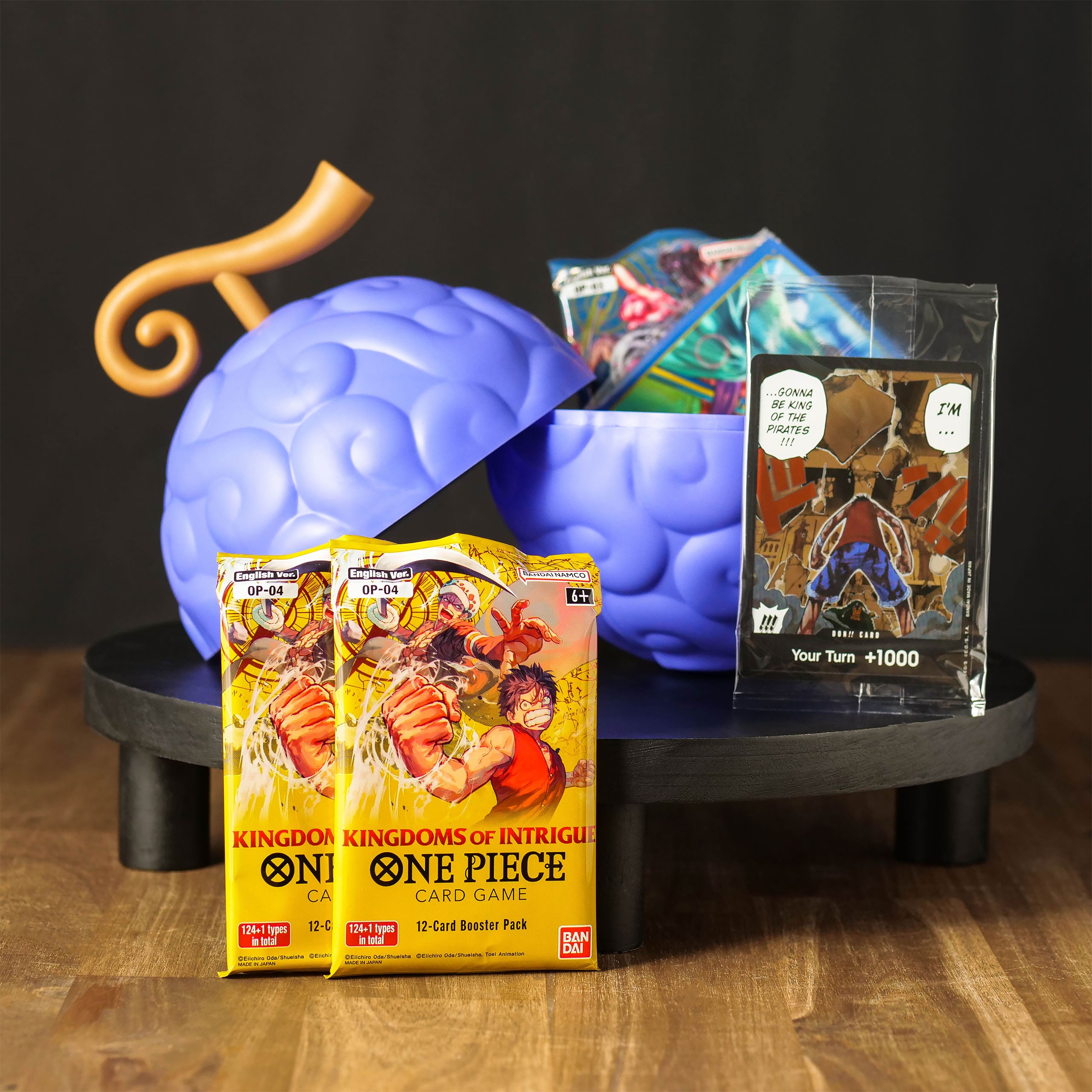 Product image One Piece Card Game - Gomu Gomu Devil Fruit Trading Cards Box