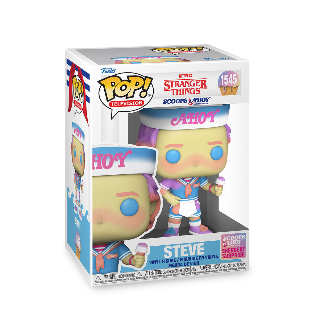 Product image Stranger Things - Steve (Scoops Ahoy) Funko Pop Figure