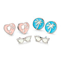 Product image Barbie - Symbols earrings set of 3
