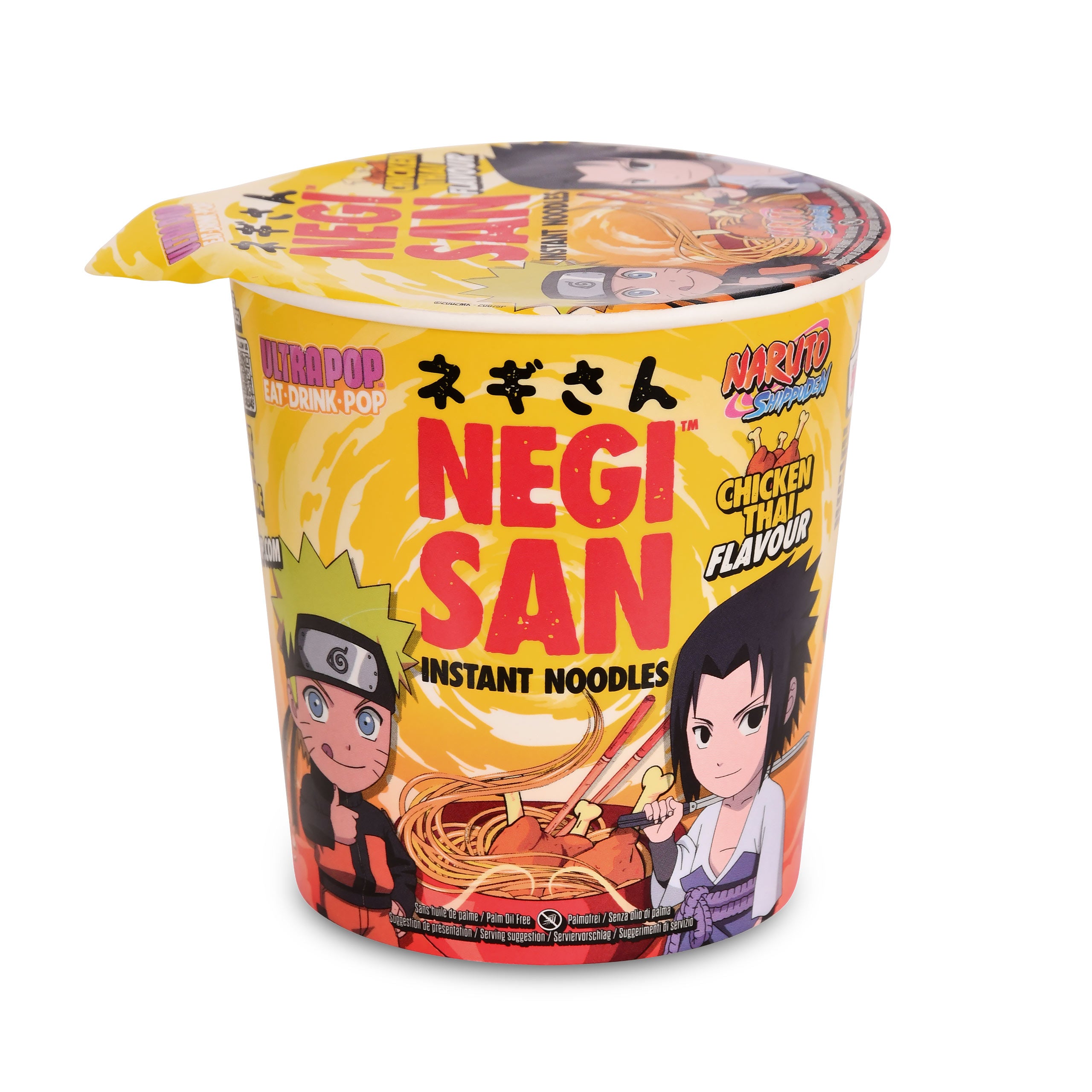 Product image Naruto Shippuden Ramen - Naruto and Sasuke Chicken Thai Instant Noodles