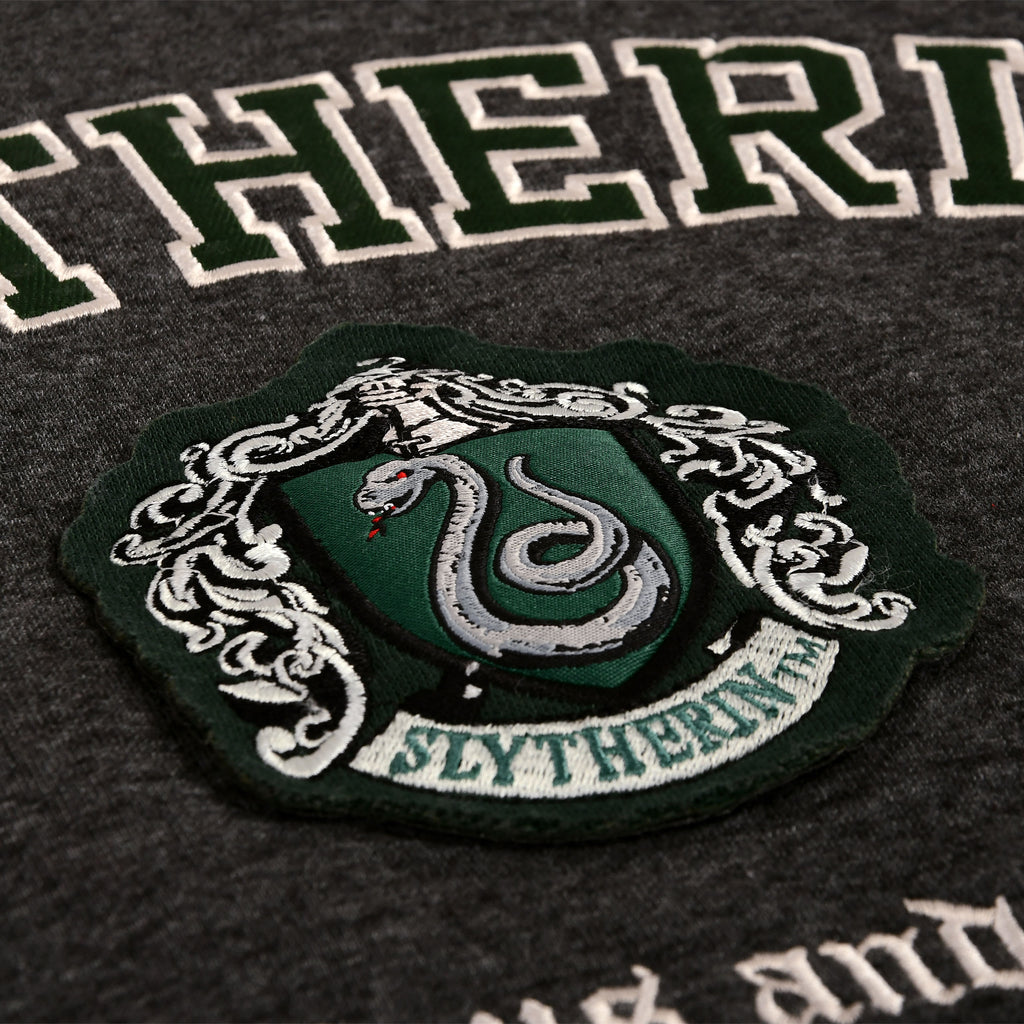 Product image Harry Potter - Slytherin Crest Premium Hoodie grey