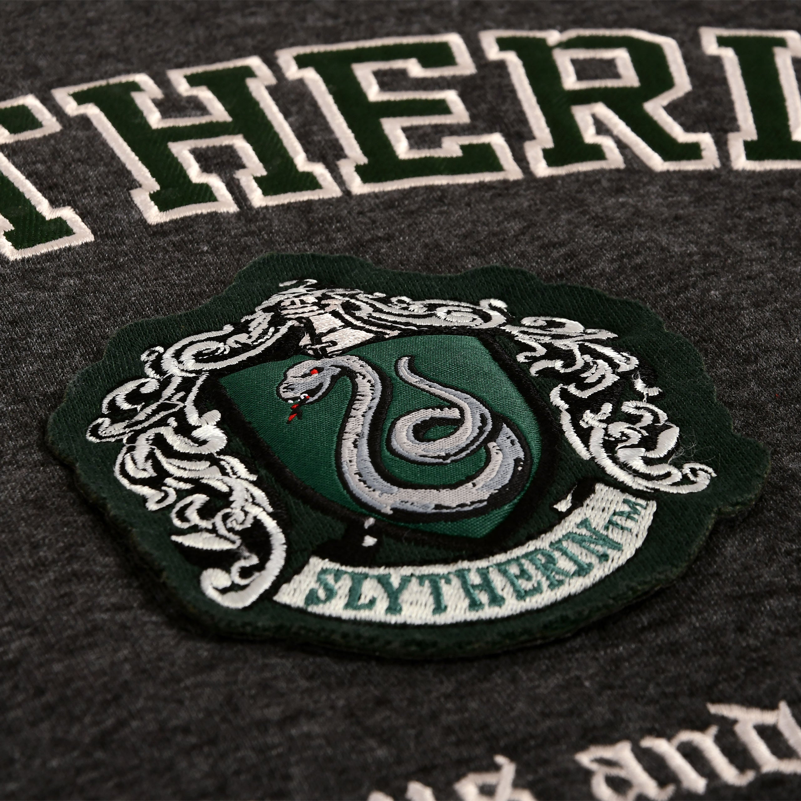 Product image Harry Potter - Slytherin Crest Premium Hoodie grey