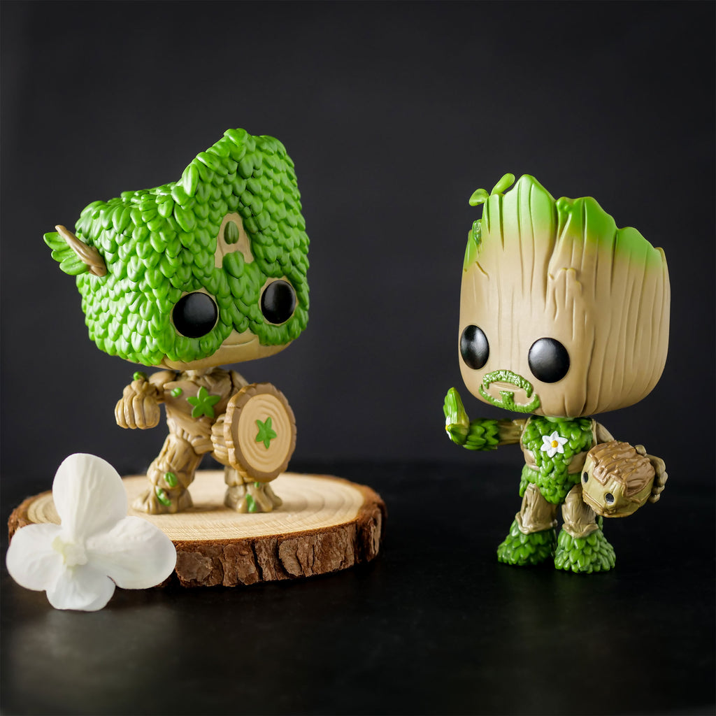 Product image Marvel - We Are Groot Captain America Funko Pop Bobblehead Figure