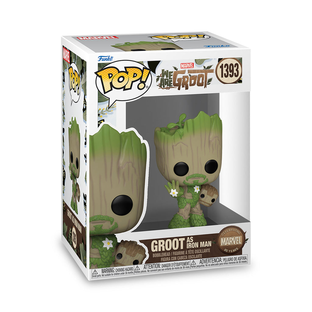Product image Marvel - We Are Groot Iron Man Funko Pop Bobblehead Figure