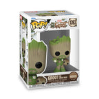 Product image Marvel - We Are Groot Iron Man Funko Pop Bobblehead Figure