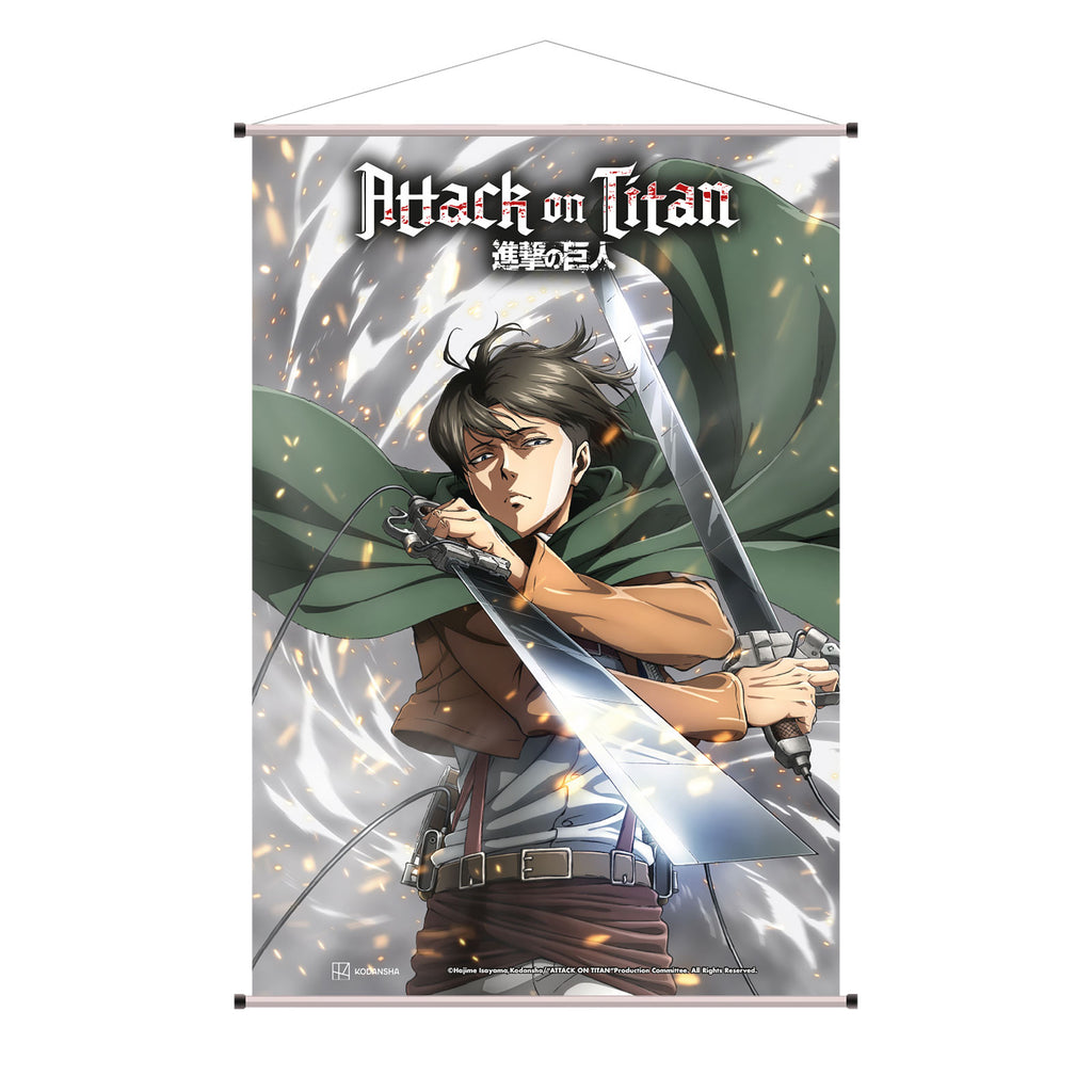 Product image Attack on Titan - Levi Ackermann Wall Scroll