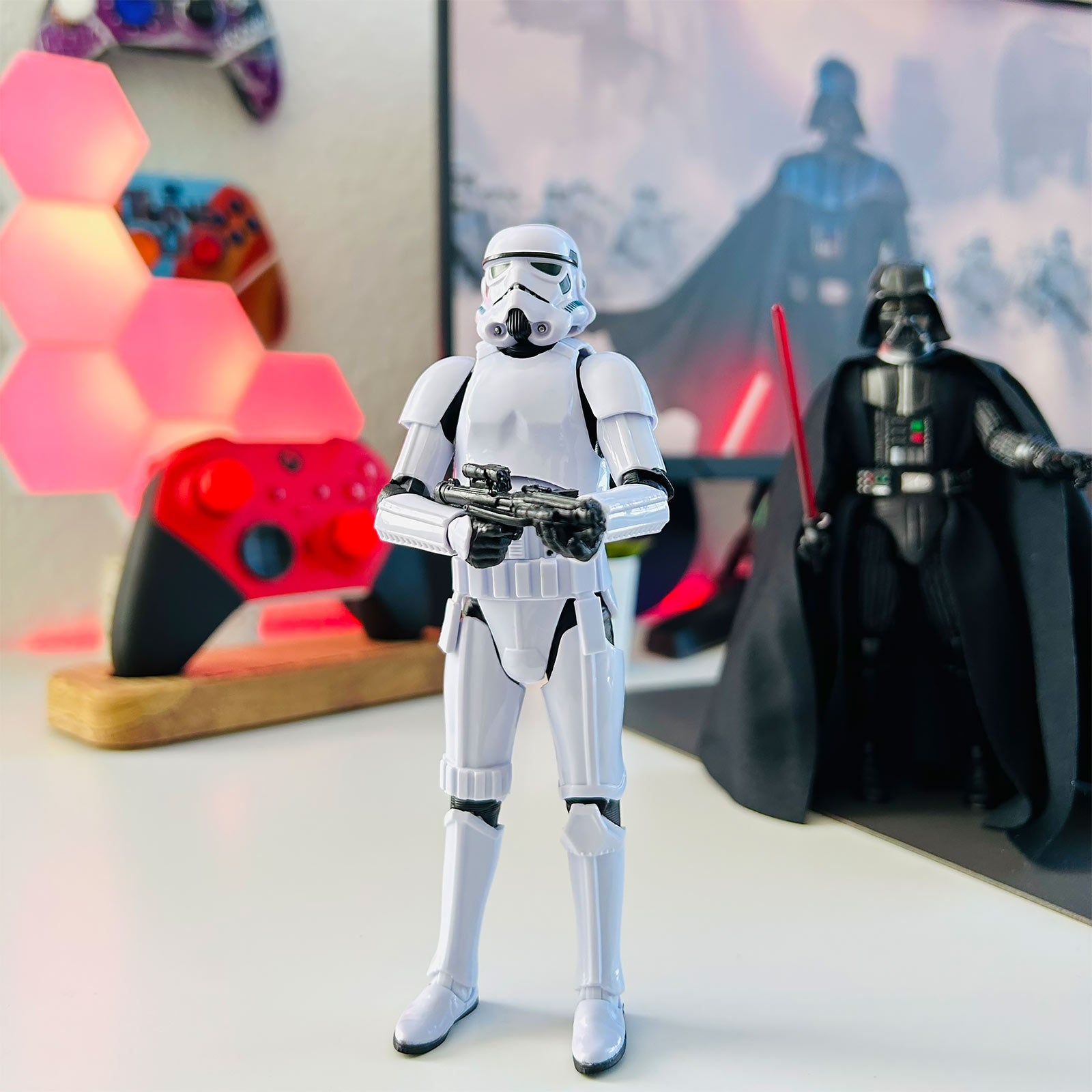 Product image Star Wars - Imperial Stormtrooper with Blaster Black Series Action Figure