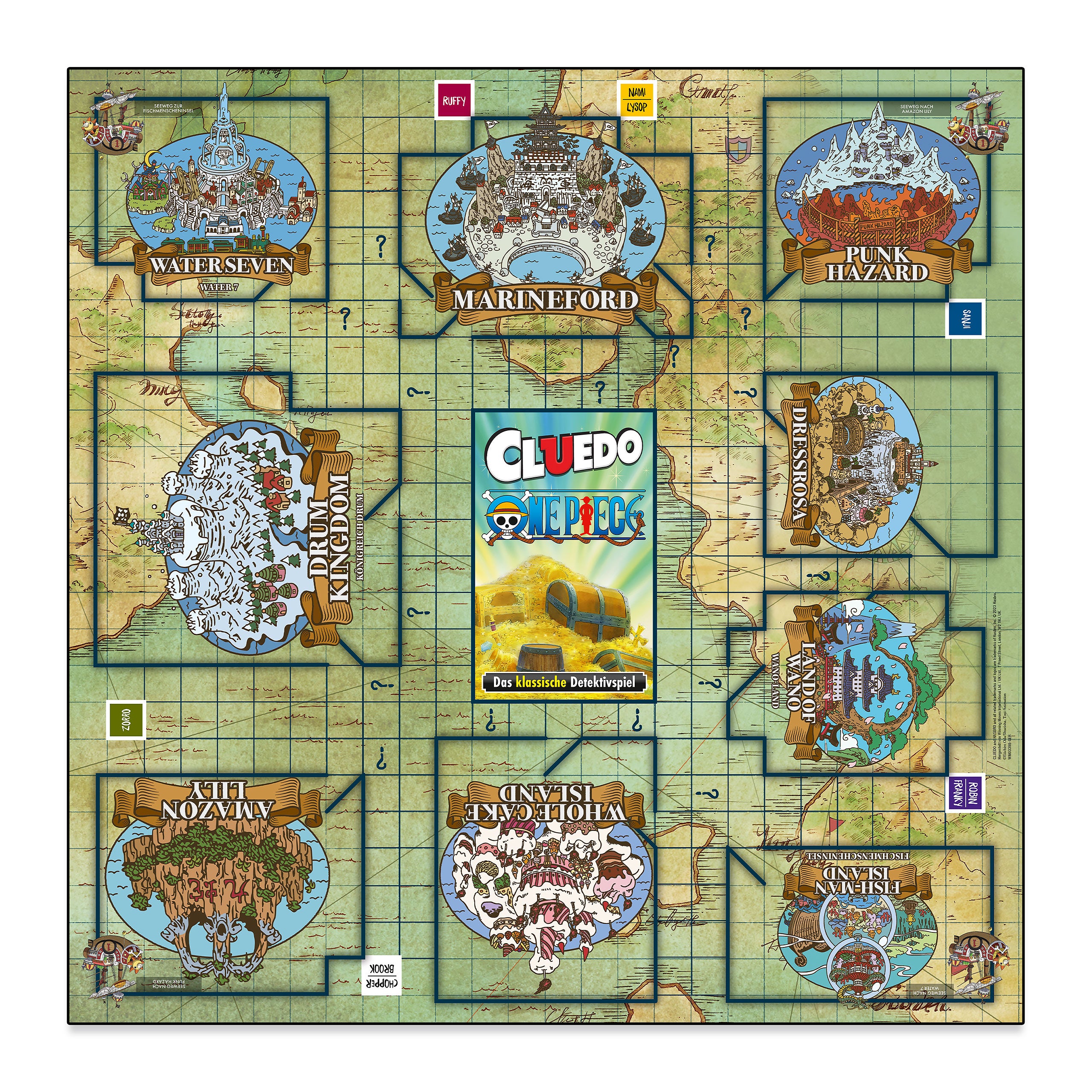 Product image One Piece Cluedo