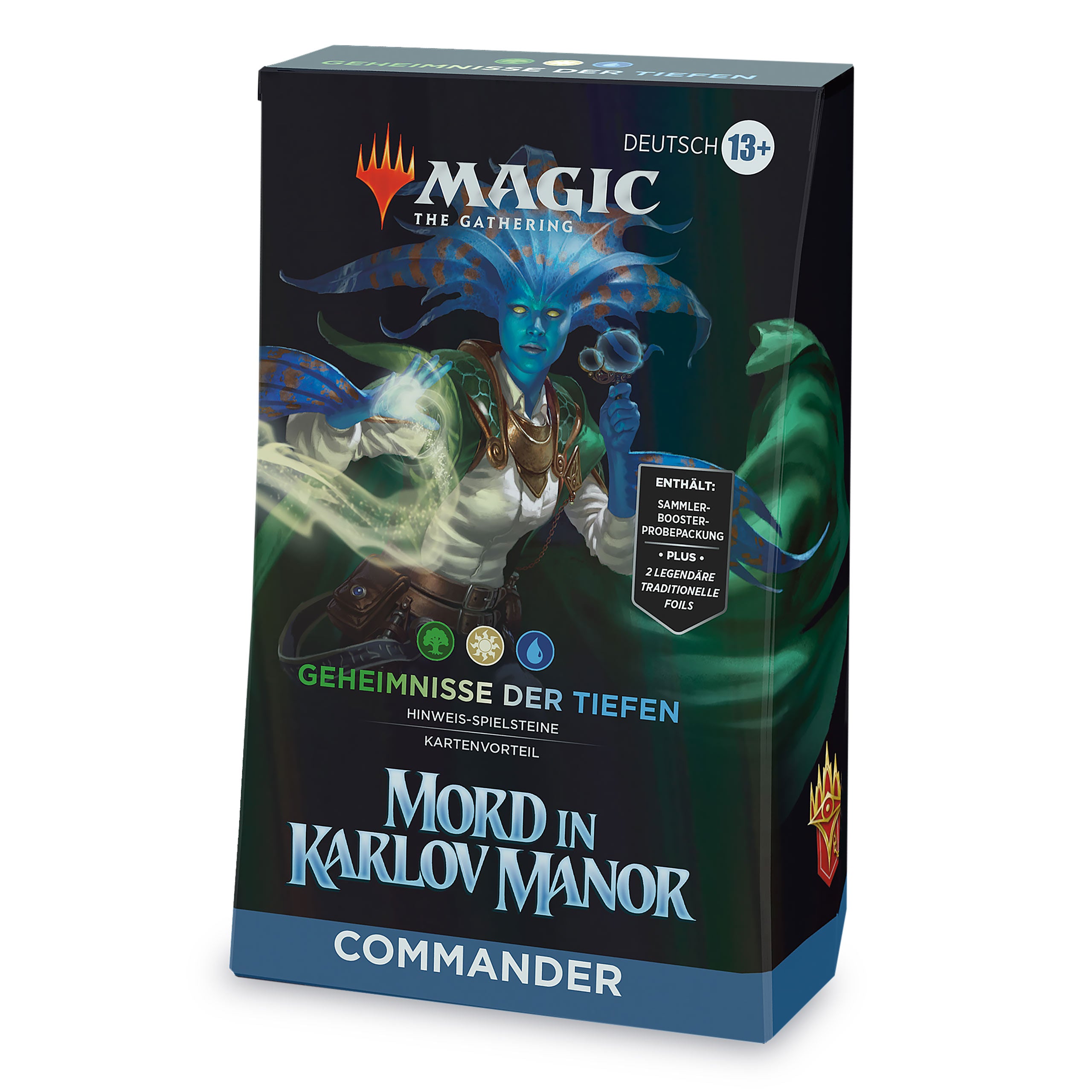 Product image Murder at Karlov Manor - Secrets of the Deep Commander Deck - Magic The Gathering