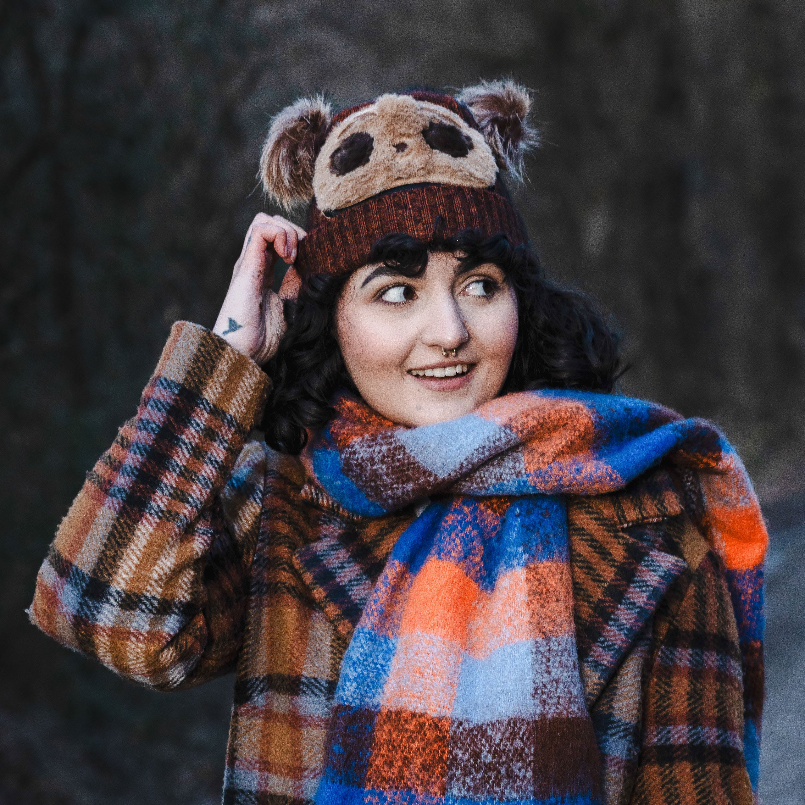Product image Star Wars - Wicket Face Beanie with Pom Poms
