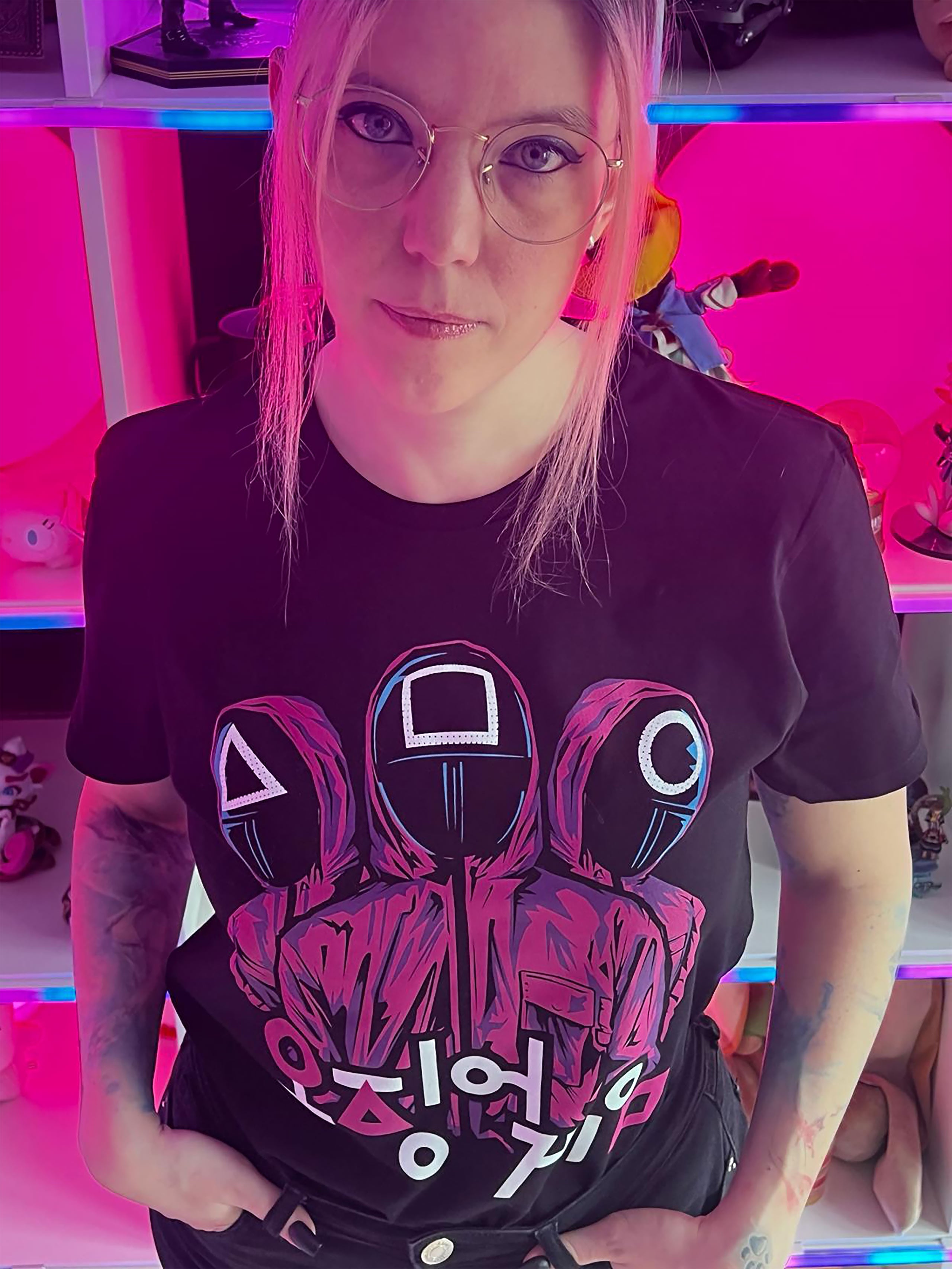 Product image Squid Game - Guards T-Shirt black