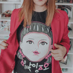 Product image Squid Game - Young-Hee Doll T-Shirt Black