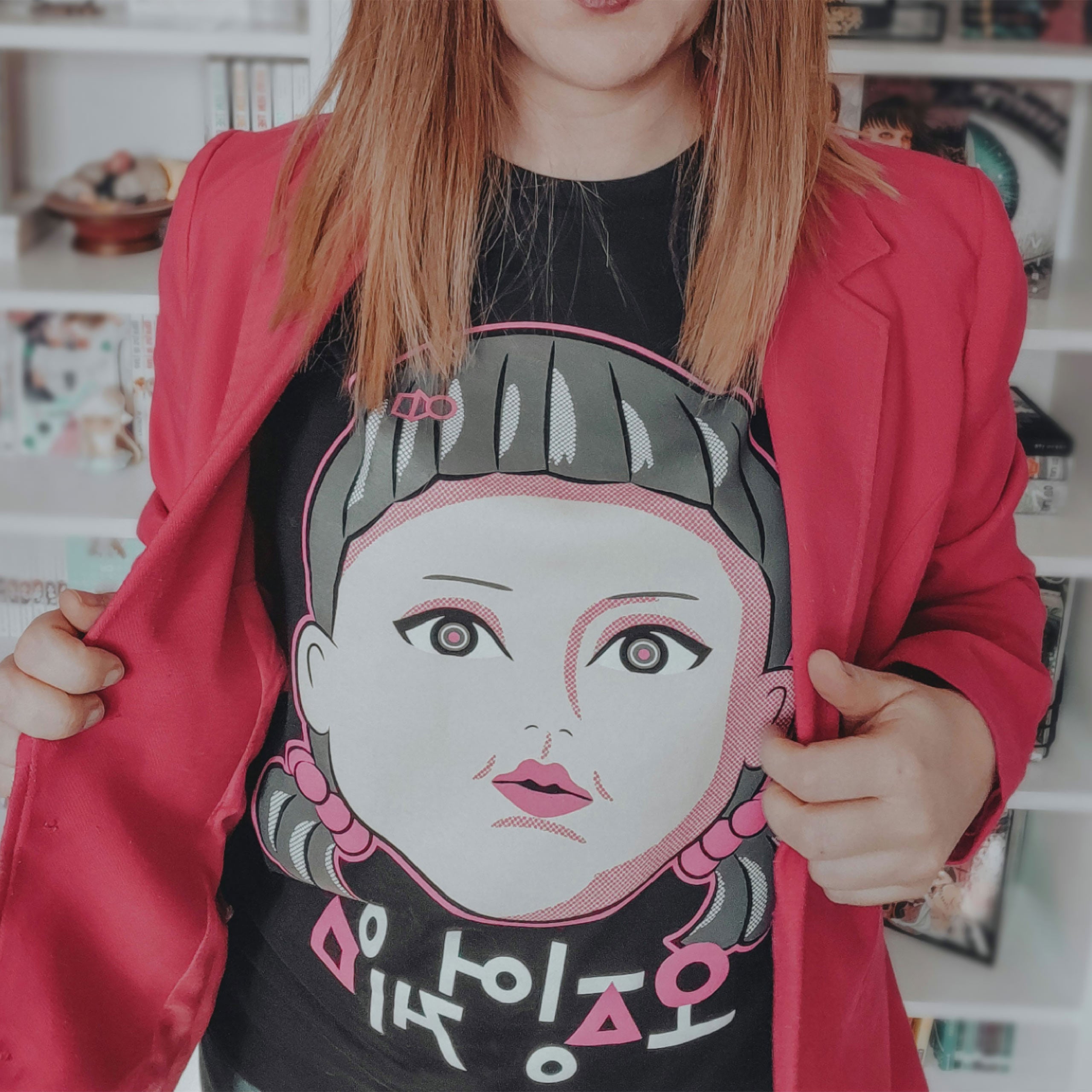 Product image Squid Game - Young-Hee Doll T-Shirt Black