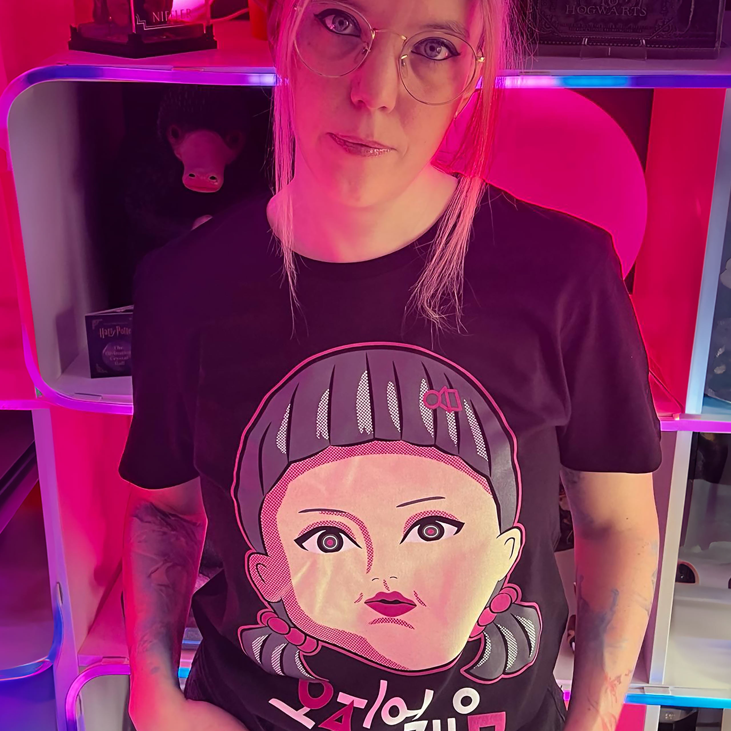 Product image Squid Game - Young-Hee Doll T-Shirt Black