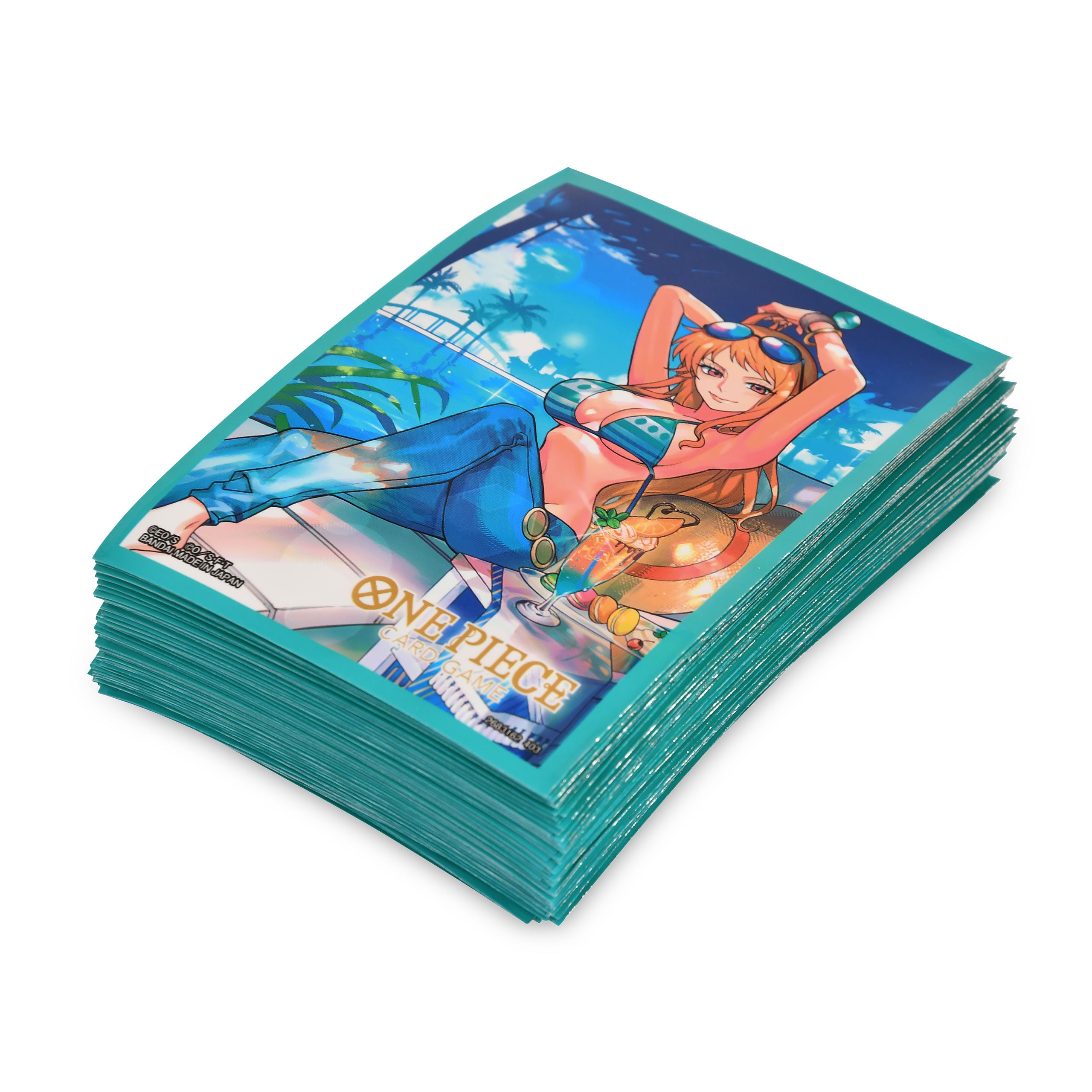 Product image One Piece Card Game - Nami Official Sleeves 4 Card Sleeves