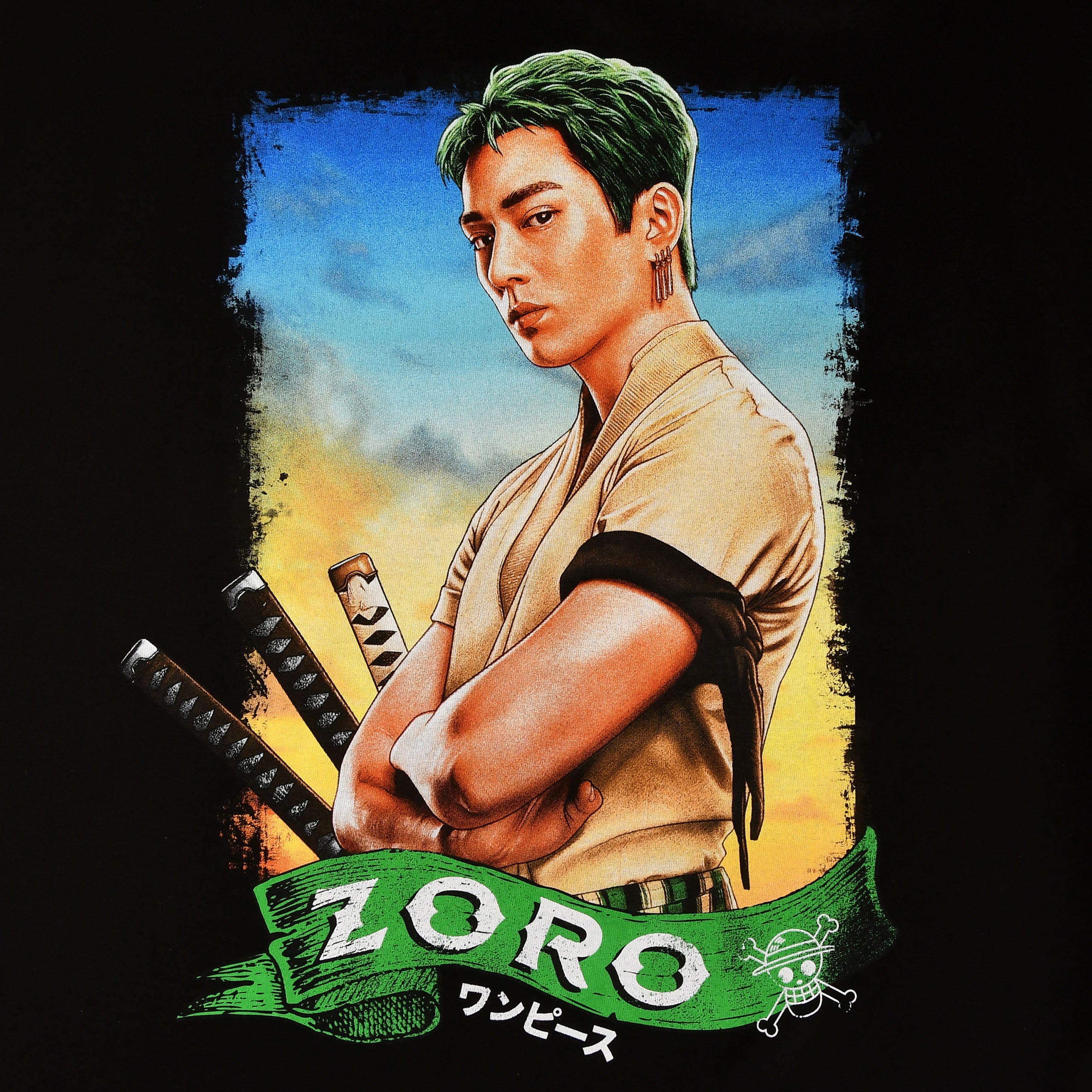 Product image Zoro T-Shirt Black - One Piece