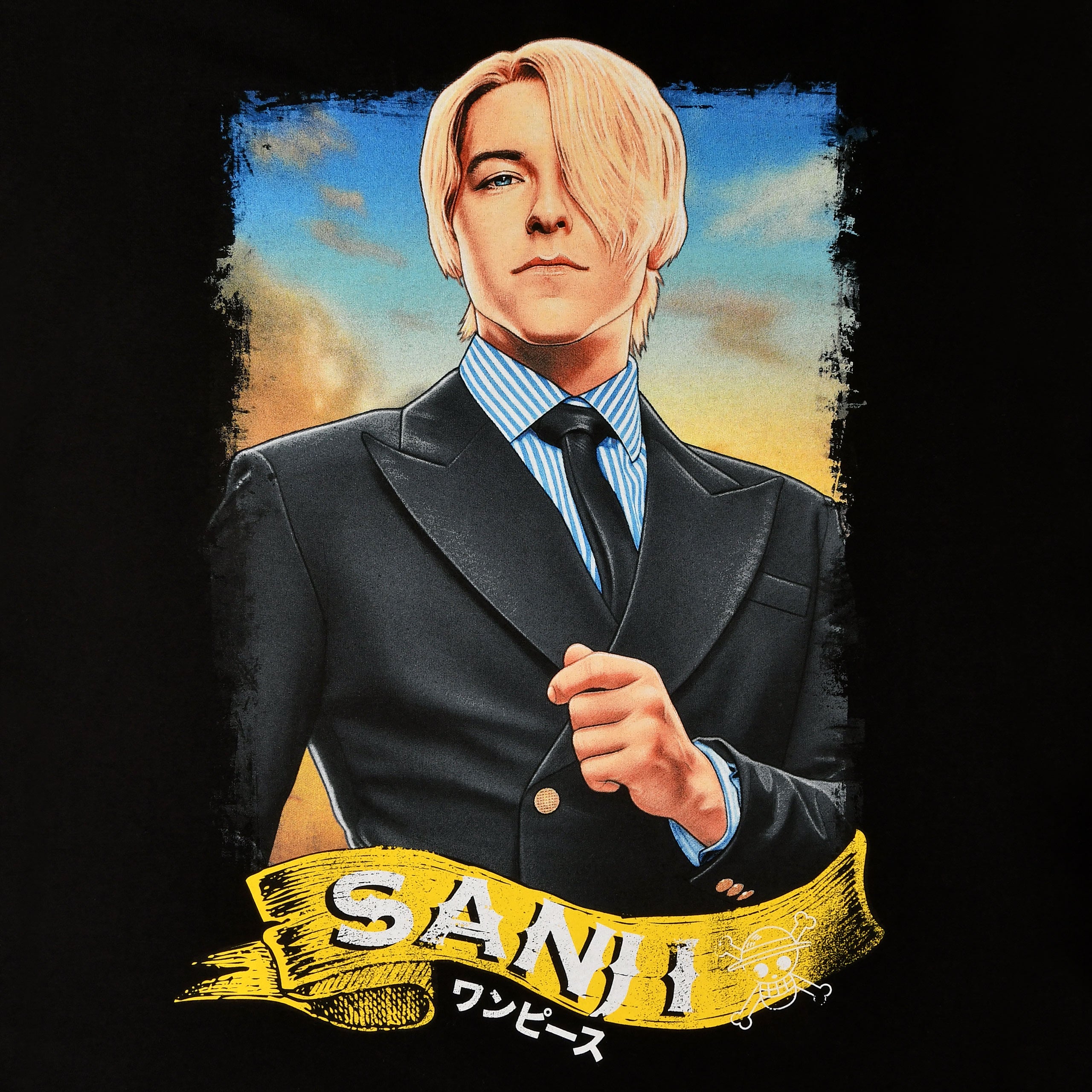 Product image Sanji T-Shirt black - One Piece