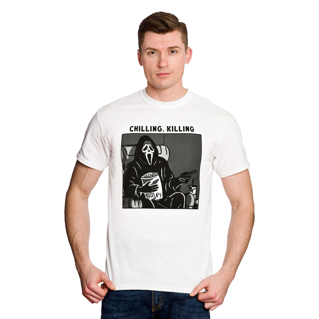 Product image Ghost Face - Chilling, Killing T-Shirt white