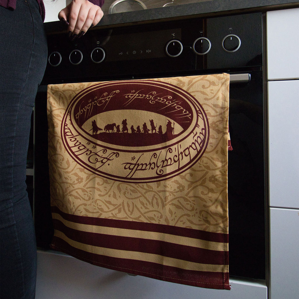 Product image Crown and Ring Tea Towels Set - The Lord of the Rings