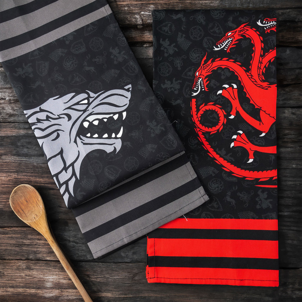 Product image Stark and Targaryen Dish Towels Set - Game of Thrones