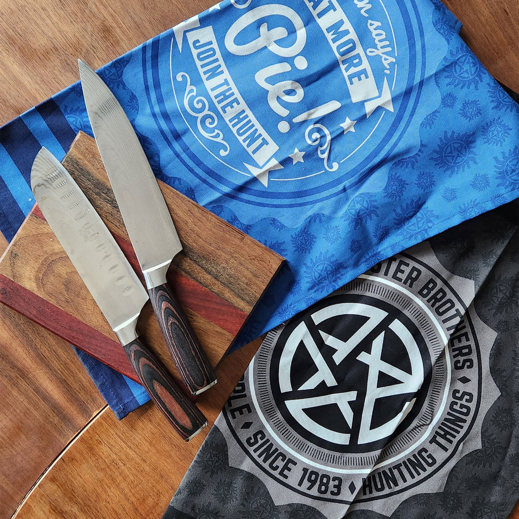 Product image Pentagram and Pie Dish Towels Set - Supernatural
