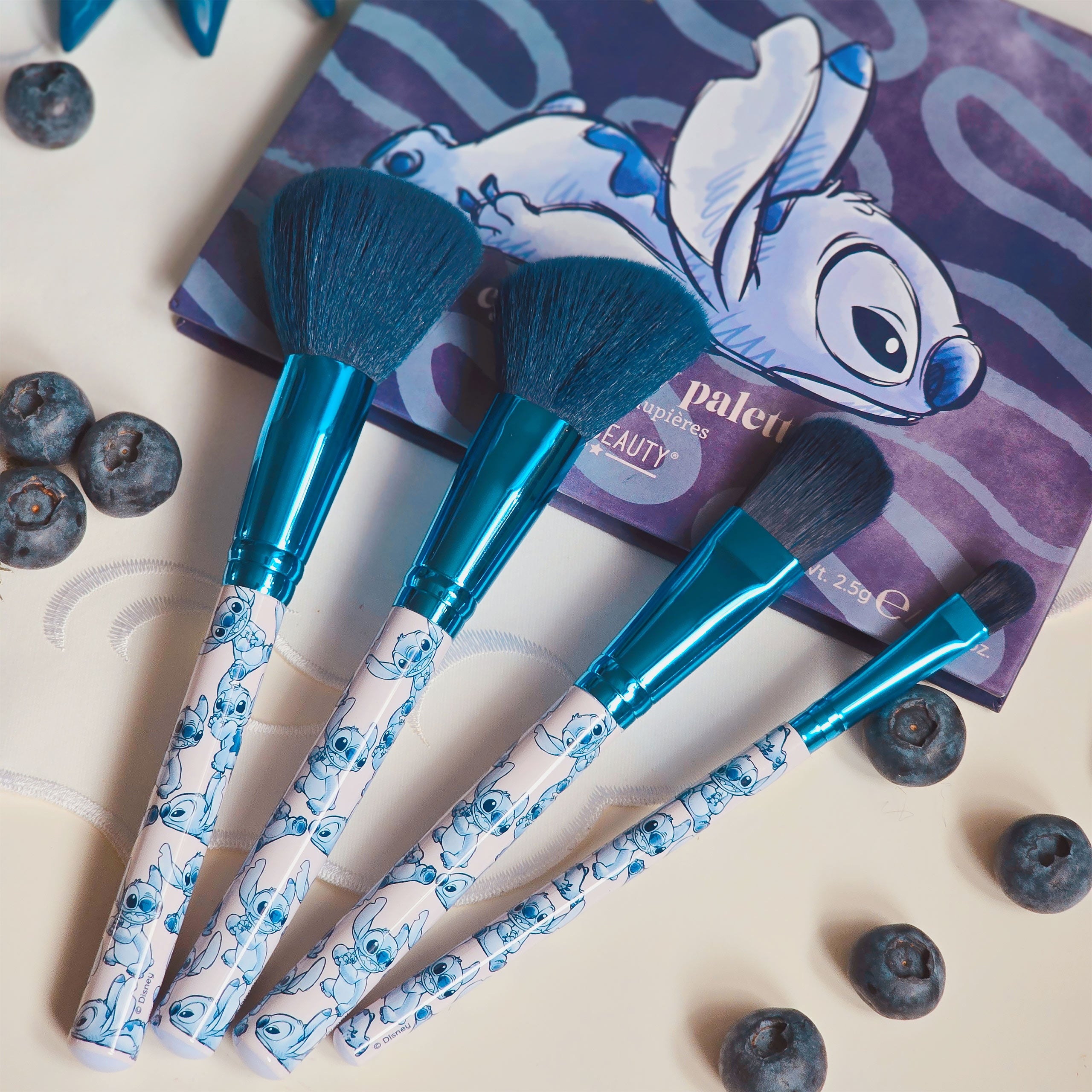 Product image Stitch Makeup Brush 4-piece Set - Lilo & Stitch