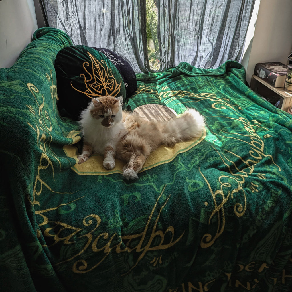 Product image The Lord of the Rings - The One Ring Fleece Blanket