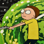Product image Rick and Morty - Portal Fleece Blanket