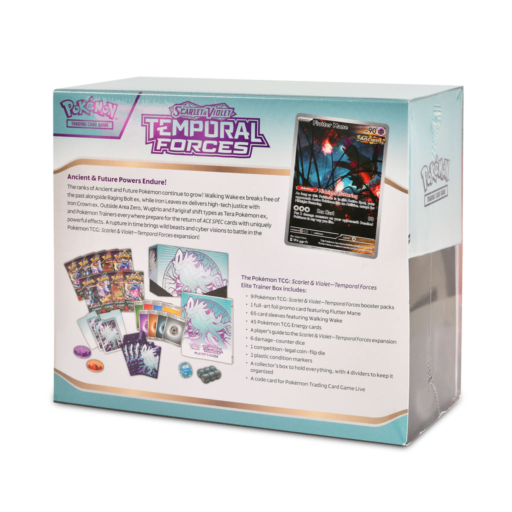 Product image Pokemon - Scarlet & Violet Temporal Forces Walking Wake Elite Trainer Box