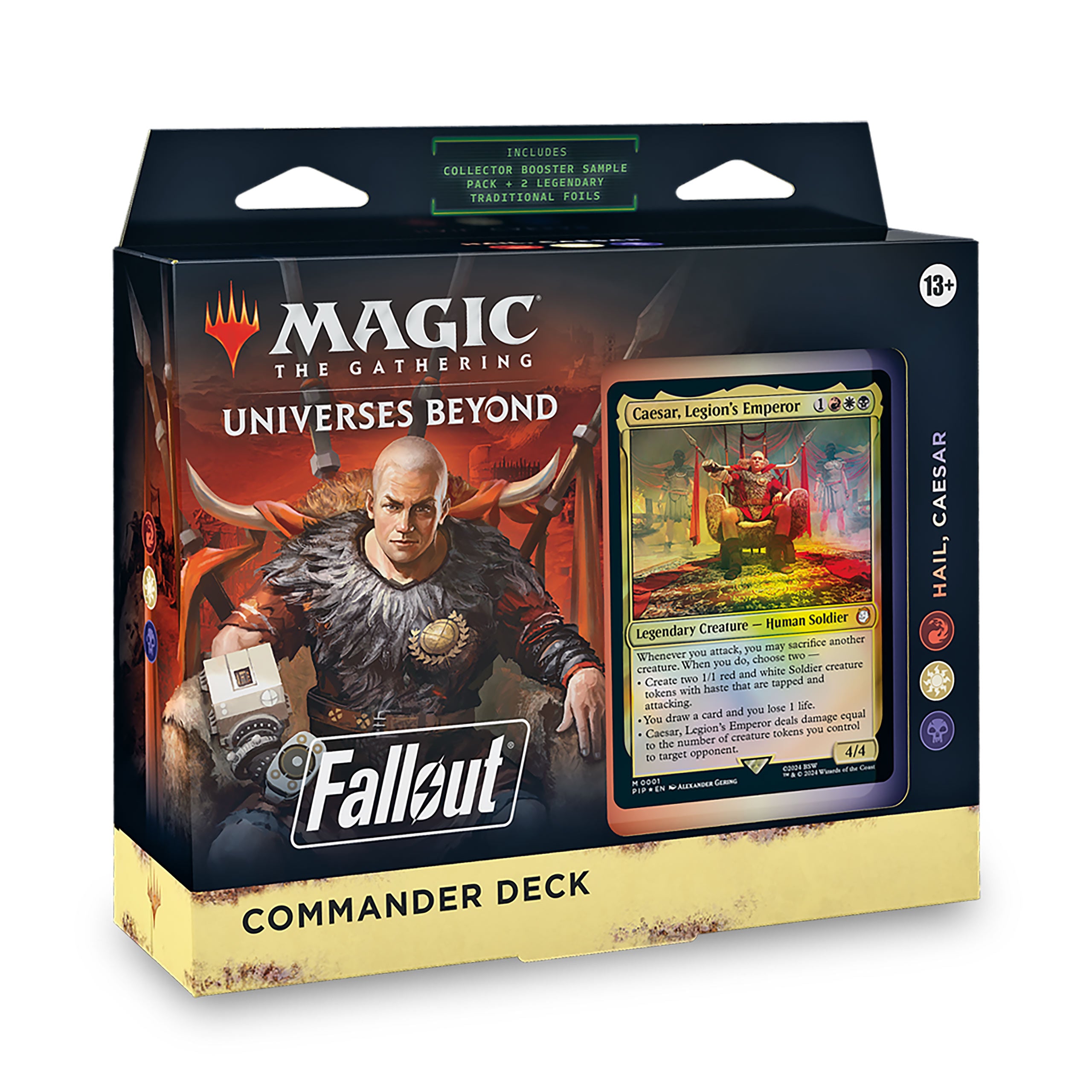 Product image Fallout - Hail, Caesar Commander Deck English Version - Magic the Gathering